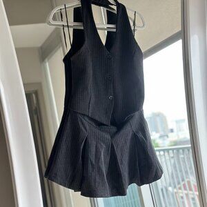 Zara Pinstripe Dress